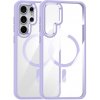 VSETKONAMOBIL 69279 TRANSPARENT MAGSAFE Kryt pre Samsung Galaxy S24 Ultra 5G fialový