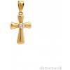 Zlatnictvo.sk Zlatý prívesok Krížik PRI25912