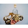 Darček pre motorkára, motocyklistu motorka, motorkár, Harley fľaša na alkohol 6x pohár
