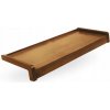Vonkajší oceľový parapet, PVC krytky šírka 27,5cm dĺžka 70cm ZLATÝ DUB