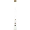Nowodvorski 11701 Závesné LED svietidlo CERAMIC 230V, 19W, 3000K, 1500lm, 360°, CRI80, IP20, šedá/hnedá
