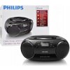 Rádio s napájaním zo siete/batérie DAB+, FM Philips AZB500/12