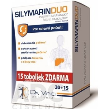 Da Vinci Academia Silymarin Duo 45 kapsúl