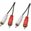 Lindy RCA (Cinch) - RCA (Cinch) kábel 20m čierny (35666)