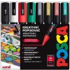 Posca Sada akrylových fixiek 1,8 - 2,5 mm mix vianočných farieb 8 kusov PC-5M