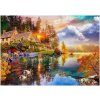 Blue Focus - Puzzle Horské domy - 2000 dielov