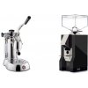 La Pavoni Stradivari Professional Lusso + Eureka Mignon Silenzio, CR black