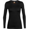 Dámske funkčné tričko s dlhým rukávom Icebreaker Women's 200 Oasis LS Crewe - black L
