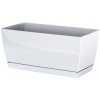 Prosperplast Truhlík COUBI CASE P s miskou biely 24cm