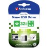 Verbatim USB flash disk, USB 2.0, 32GB, Nano, Store N Stay, čierny, 98130, USB A