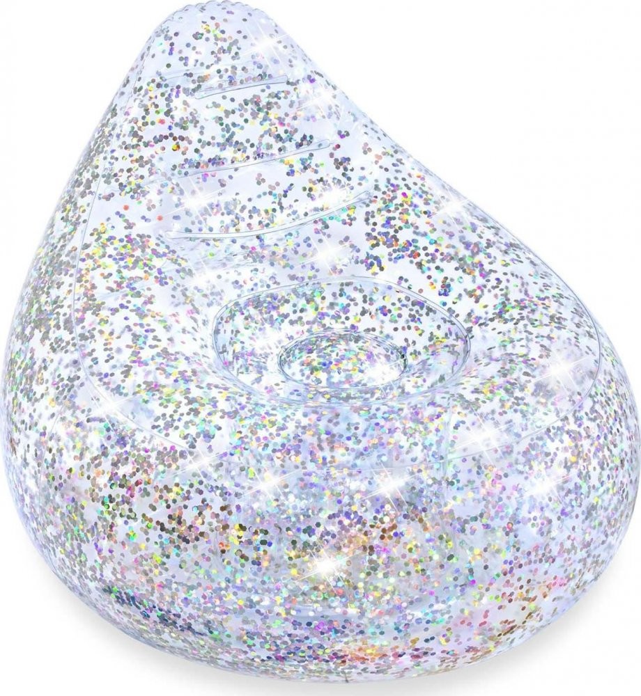 Bestway 75105 Nafukovacie Trblietavé kreslo Glitter Dream