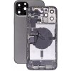Apple iPhone 12 Pro Max - Zadný Housing s Malými Dielmi (Graphite), Graphite