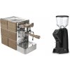 Stone Espresso Mine Premium Wood + Eureka Zenith 65 NEO, black