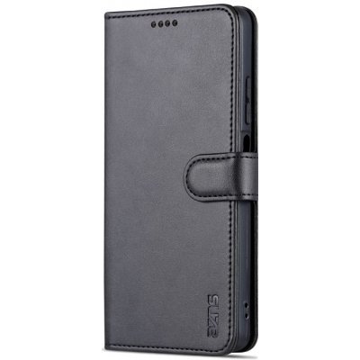 Peňaženkové puzdro AZNS Skin Feel čierne – Xiaomi Redmi Note 12 Pro