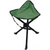 Turistická stolička bez operadla FOX OUTDOOR, odtiene zelenej