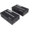 PremiumCord 4K HDMI extender na 100m přes jeden kabel Cat5e/Cat6 khext100-2