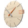 Dizajnové hodiny 10-019n natur CalleaDesign Mike 42cm (viac dekorov dyhy) Dyha bielený dub - 81 (8594186622399)