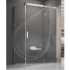 RAVAK MSDPS - 100/100 R sprch. dvere s pevnou stenou, pravé 100 x 100 x 195 cm bright alu / transparent 0WPAAC00Z1