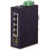 Planet IGS-510TF Priemyselný Switch 4x 1000Base-t, 1x SFP, dual power, 9-48VDC, -40 +75 ° C