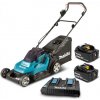 Cordless lawnmower 2 x 18V Makita DLM432PT2