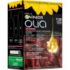Garnier Olia Red Lacquers olejová permanentní barva na vlasy s vysokým leskem odstín 5.52 Velvety Merlot 60 g