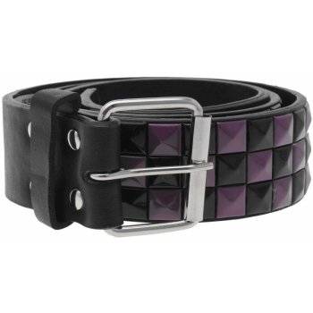 Pulp 3 Row Stud Belt Sn54 Black/Purple