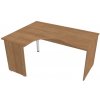kancelársky stôl ergo pravý 160x120 cm - GE 2005 P višeň