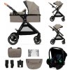 Kočík Kinderkraft Esme 3in1 Sand Beige + Mink Pro 2