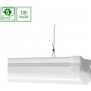 SPECTRUM - LIMEA SLIM - 60W hermetické svietidlo 130° IP66 1700x60x75mmmm 230V Teplá biela / 3000°K - Biele / Záruka 5 rokov