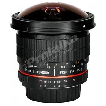 Samyang 8mm f/3.5 AE CS II Nikon