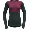 Dámske funkčné tričko Devold Lauparen Merino 190 Shirt Wmn Veľkosť: S / Farba: červená/sivá