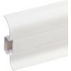 Lišta soklová PVC Cezar PREMIUM Classic Biela RAL 9003 Mat 59x22x2200 mm - 2,20 bm