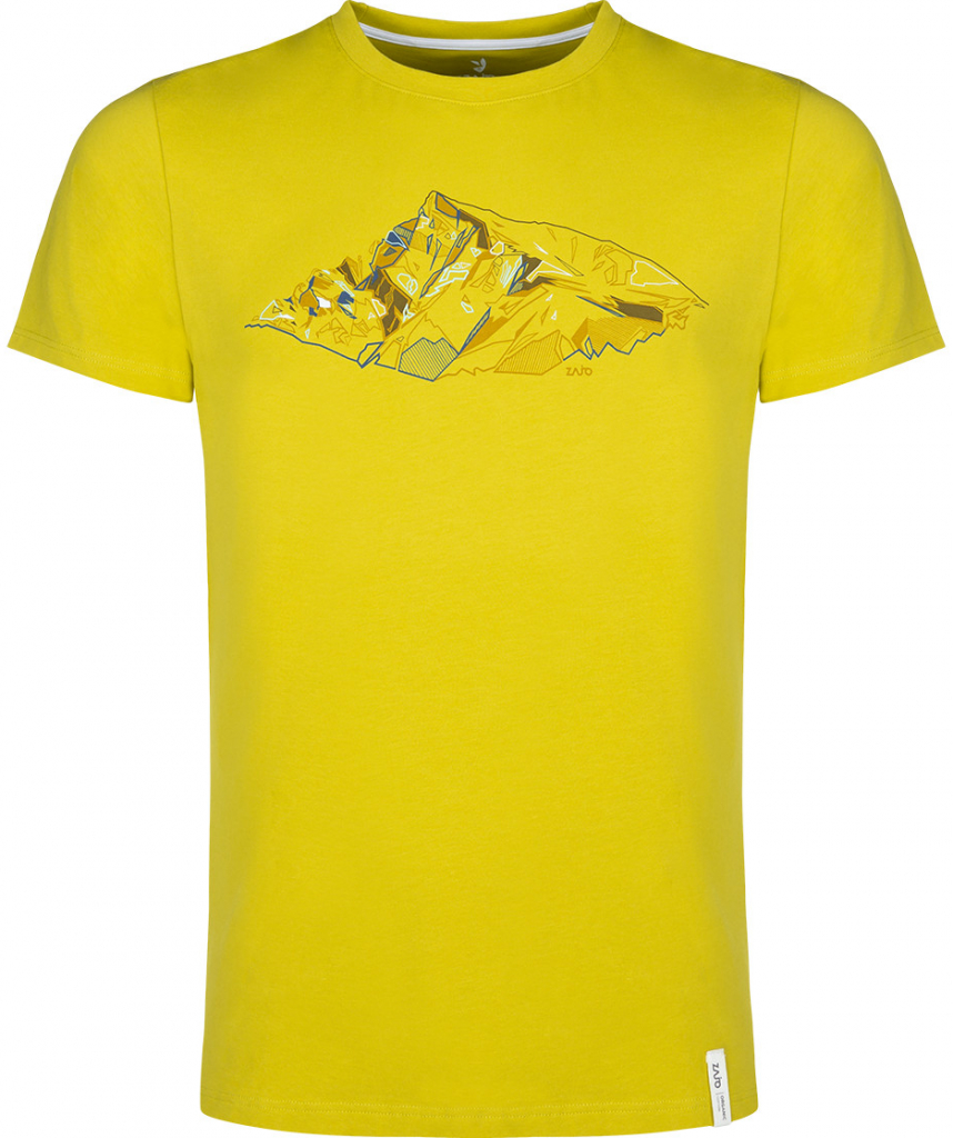Zajo tričko Bormio T-Shirt SS žlté