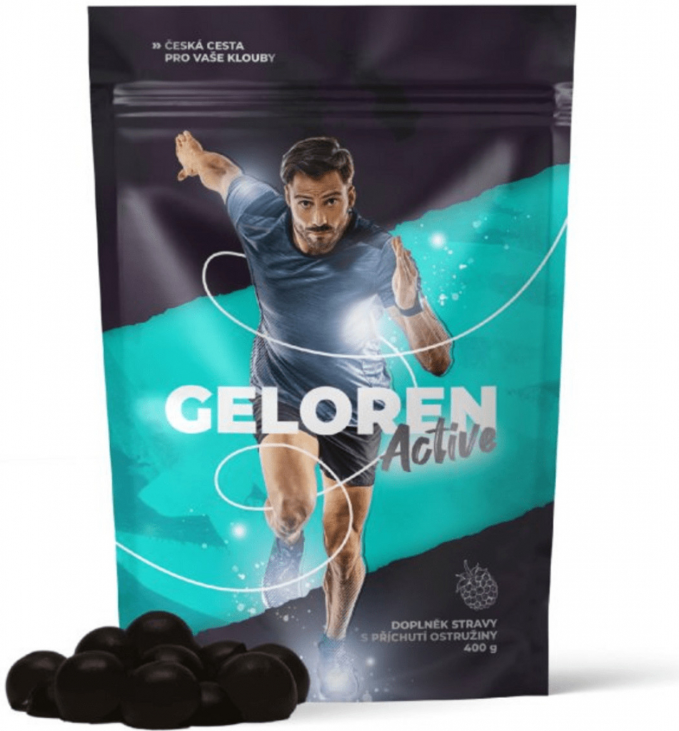 Geloren Active černica 400 g 90 tabliet