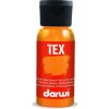 Darwi Farby na textil, 50 ml oranžová neónová