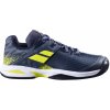 Detská tenisová obuv Babolat Propulse Clay Junior Boy Grey/Aero EUR 38,5