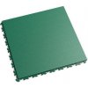 Zelená PVC vinylová záťažová dlažba Fortelock Invisible (hadia koža) - dĺžka 45,3 cm, šírka 45,3 cm, výška 0,67 cm
