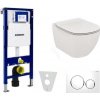 Geberit SET Duofix 111.300.00.5 +WCzávesné Id.Standard TESI +sedátko +Sigma01 Biela/Chr 111.300.00.5 NF4