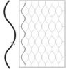 EKOfence Mreže ohýbané profily-vlnka 12x6,L2650mm 10135