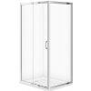Cersanit ARTECO Obdĺžnikový sprchový kút 100x80x190cm, Chróm, Číre sklo, S157-011 S157-011