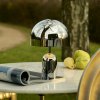 Tom Dixon Bell Prenosná stolová LED lampa, strieborná farba - BEPO01SSUN