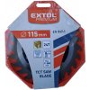 EXTOL PREMIUM Pílový kotúč s SK plátkami 115x2,4x22,2mm 24z, 8803202