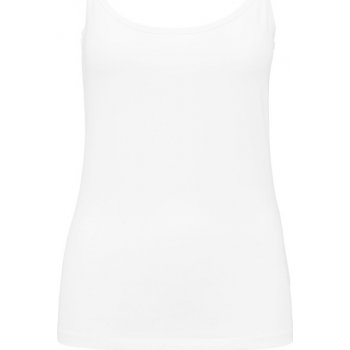 Kariban Tílko Strappy tank top K397 elastické dámské bez rukávu 1TE-K397-White Bílá