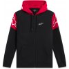 ALPINESTARS mikina VELOCITY HOODIE čierna/červená - 2XL