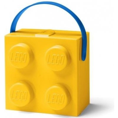 LEGO box s rukojetí - žlutá