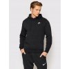 Nike M NSW CLUB hoodie FZ FT BV2648-010 čierna