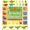 Step-by-Step Drawing Dinosaurs (Fiona Watt)(Brožovaná)