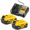 Dewalt Súprava akumulátora a nabíjačky DCB1104P2-QW, 18 V, 5 Ah, 2 ks, DCB1104P2-QW