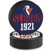Puk obojstranný s nápisom a orlom Slovan