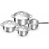 Perfect Home nerezové hrnce so sklenenými pokrievkami INOX 14724